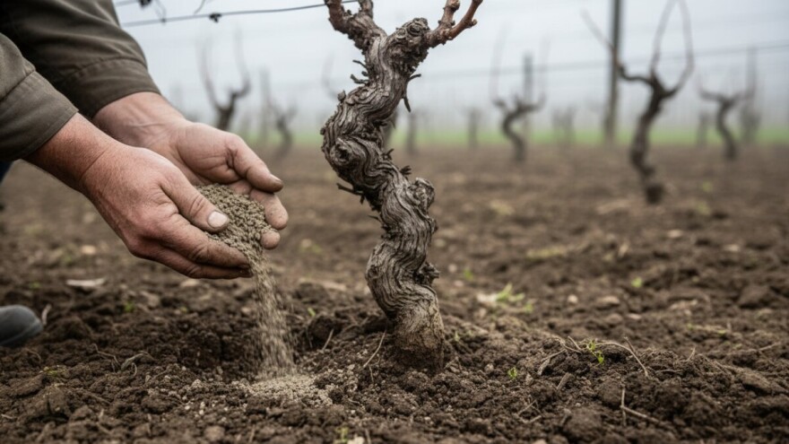 Proljetna prihrana vinove loze