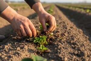 Proljetna priprema višegodišnjeg nasada jagode