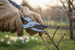 Proljetna rezidba ukrasnog grmlja i drveća