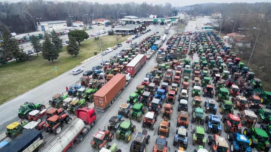 Grčka pod invazijom poljoprivrednika