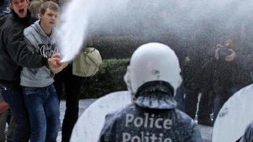 Nastavlja se prosvjed mljekara u Bruxellesu