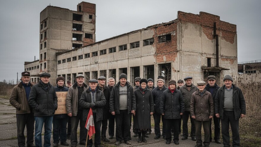 Prosvjed radnika Đakovštine