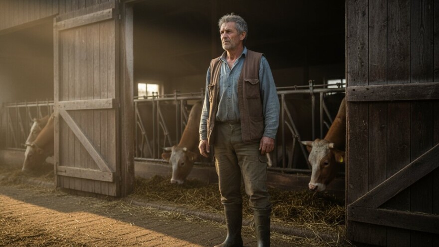 Prosvjed slavonskih proizvođača mlijeka