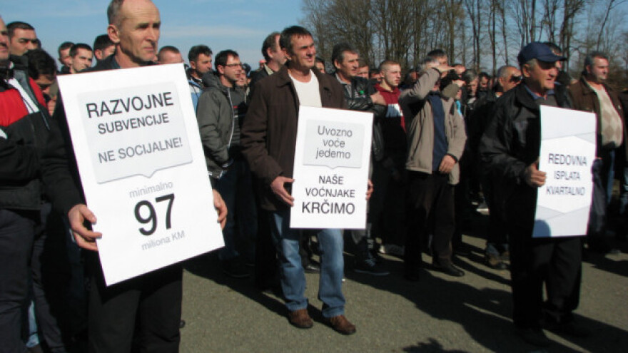 Poljoprivrednici: isplata dugova ili smjena vlasti!