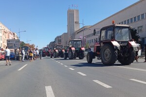 Uhapšena trojica poljoprivrednika nakon jučerašnjeg protesta u Novom Sadu