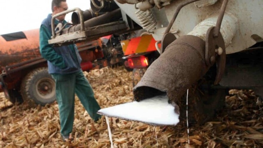 Protest stočara zbog neotkupljivanja mleka
