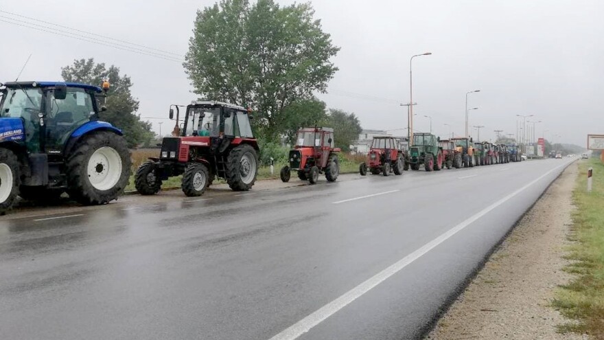Požarevac: Protest zbog niske cene suncokreta