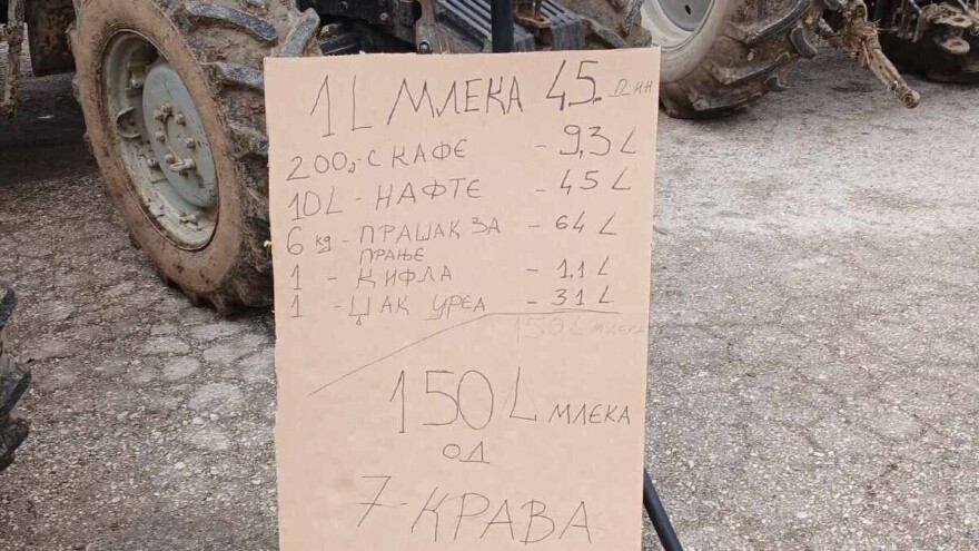 Proizvođači u Srbiji najavili prosipanje mlijeka, uz poruku: "Naše krave štrajkuju"