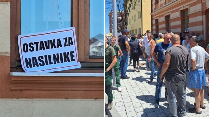 Protestni skup građana i poljoprivrednika u Odžaku: "Ostavka za nasilnike"