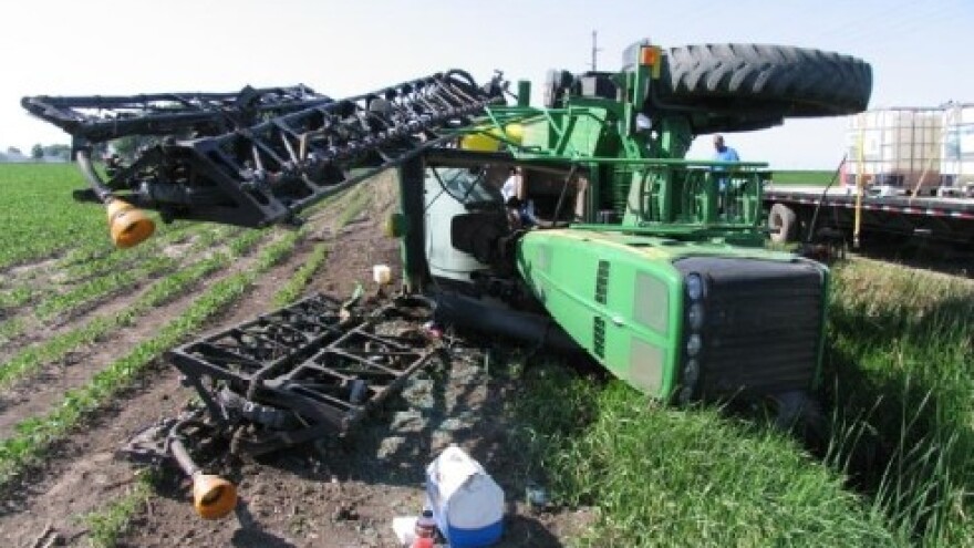 Poginuo u nesreći s prskalicom!