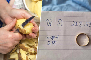 Starica jedući krompir zagrizla u prsten - traži se vlasnica