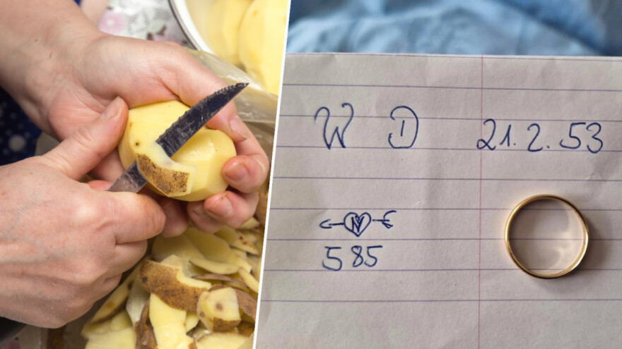 Starica jedući krompir zagrizla u prsten - traži se vlasnica