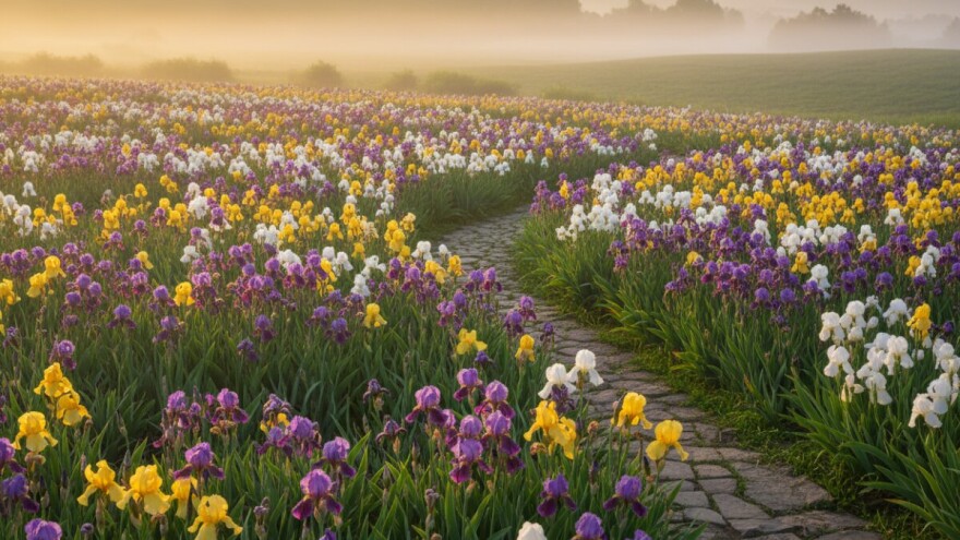 Prvi hrvatski vrt perunika