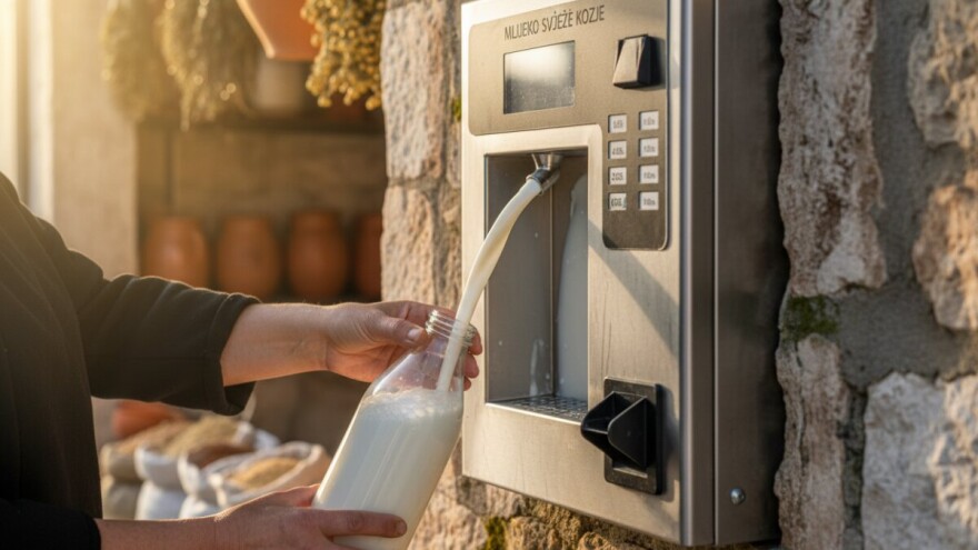 Prvi mljekomat za kozje mlijeko