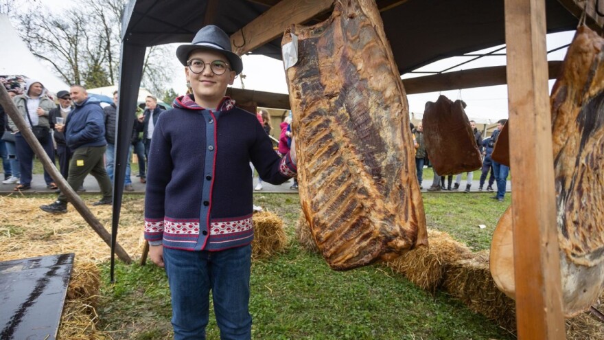 Slanina Matije Povoljnjaka (12) osvojila titulu princeze pušnice