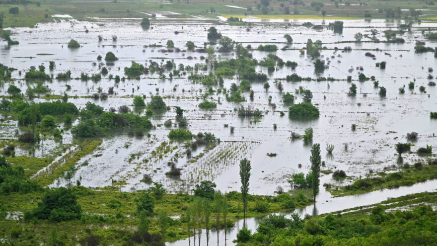 Tuga na poljima, u vinogradima, voćnjacima diljem zemlje, vrgorsko polje postalo je jezero