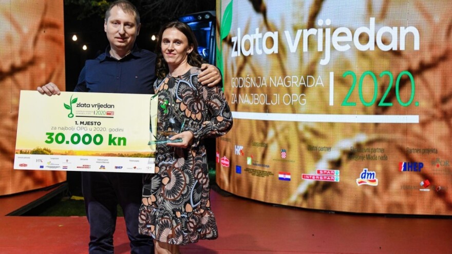 Zlata vrijedan: OPG Mario Trbušić dobitnik Agro Oskara