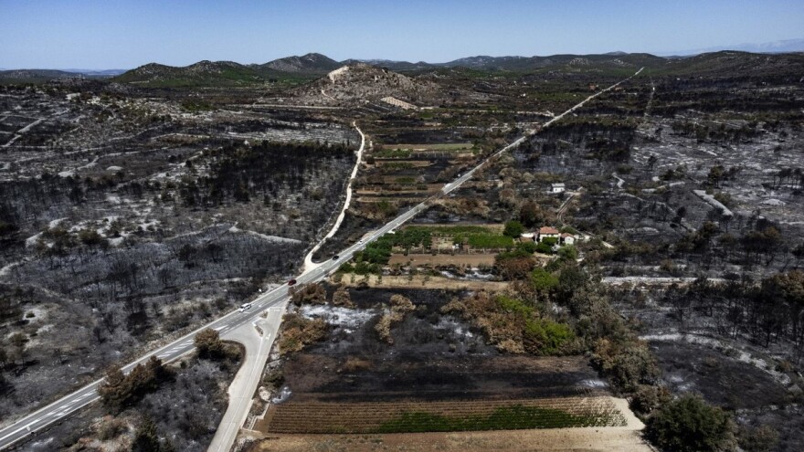 Strašan prizor: U požaru kod Vodica oštećeno čak 137 poljoprivrednih gospodarstava