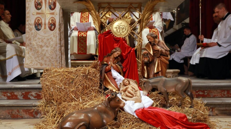 Čestit vam Badnjak, Adam i Eva