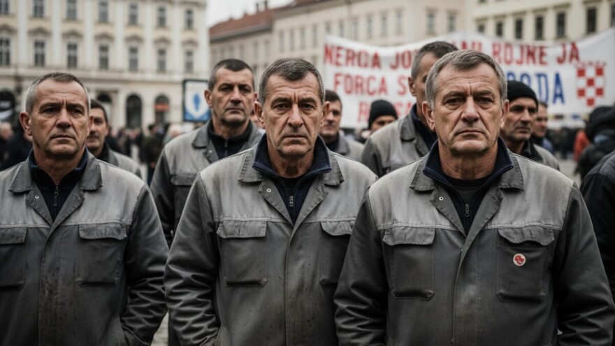 Radnici uljare Čepin krenuli u Zagreb