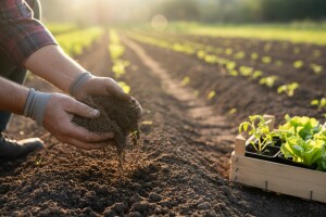 Radovi u bašti tokom marta