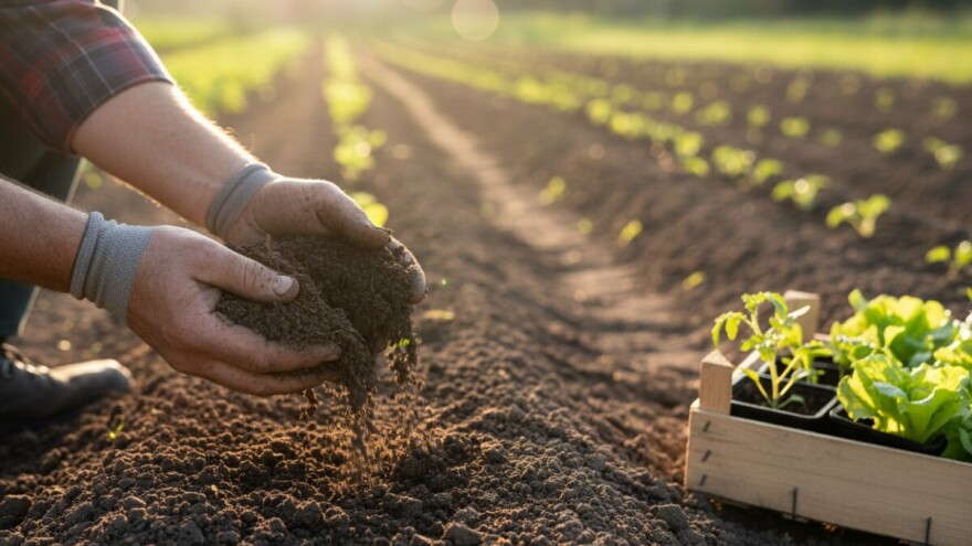 Radovi u bašti tokom marta