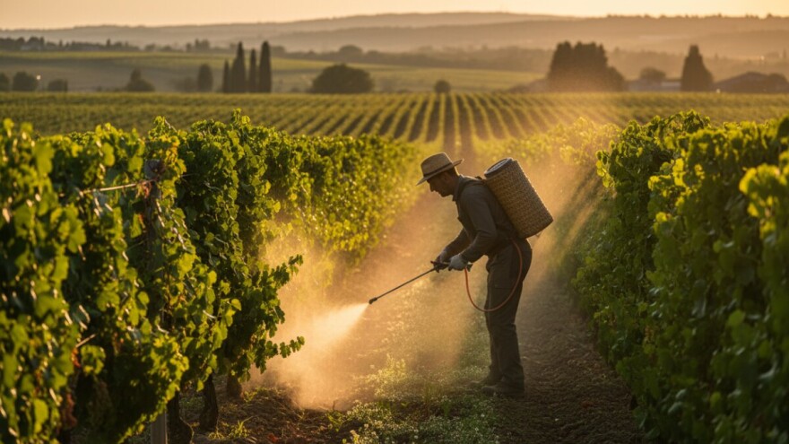 Radovi u istarskim vinogradima