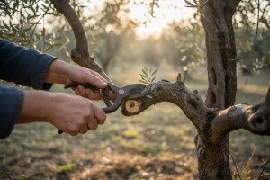 Radovi u maslinicima tijekom zime
