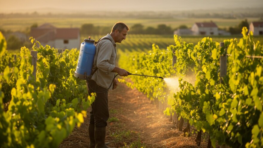 Radovi u vinogradima