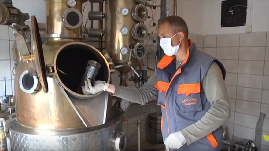 Hvaljenu šljivovicu Goran Đanić pretvara u dezinfekcijsko sredstvo