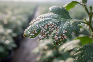Rana zaštita lišća krizantema