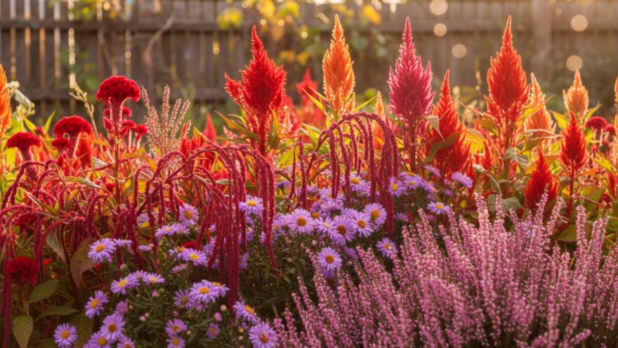 Rascvjetali vrt i u rujnu