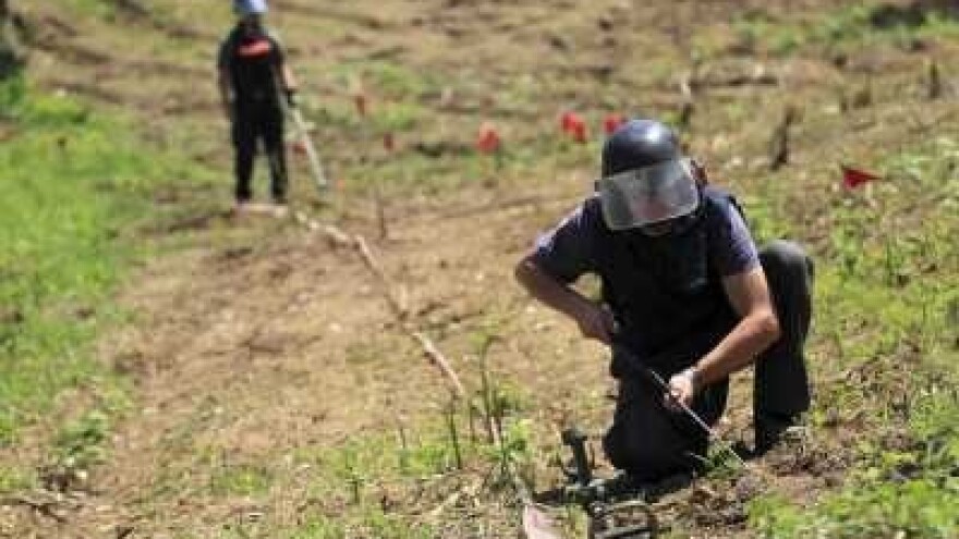 U nemetinskom polju pronašao minu