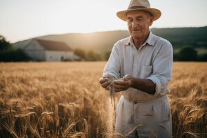 Raž uzgojena po eko principu na OPG Delibos!