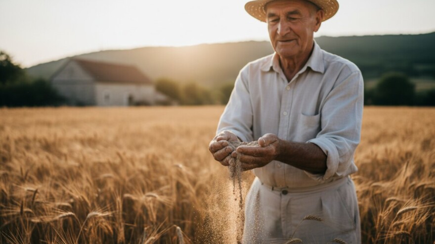 Raž uzgojena po eko principu na OPG Delibos!