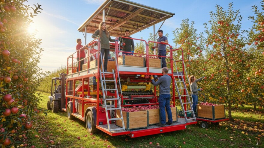 Razgrabljene OLT-ove platforme za branje voća