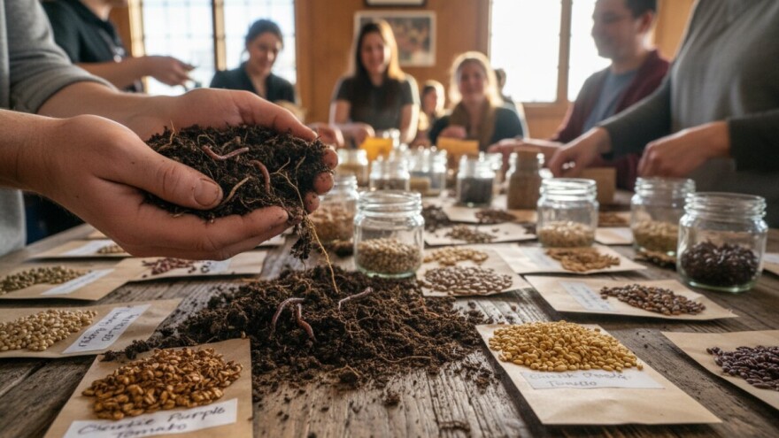 Razmjena sjemena i radionica kućnog kompostiranja