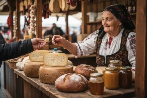 Red za domaće rezance, kruh ispod peke i sir