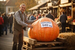 Rekoderka teška 540 kilograma