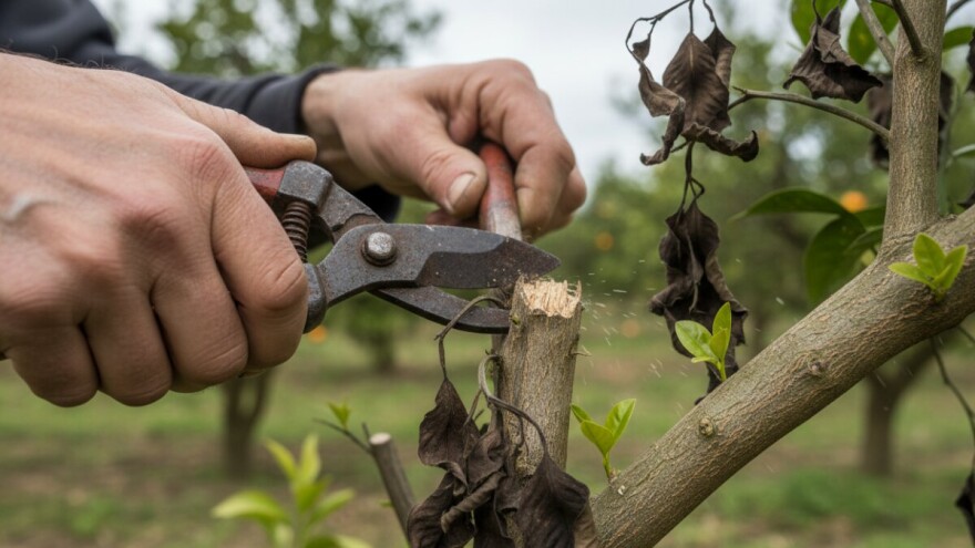 Rezidba agruma oštećenih od zime