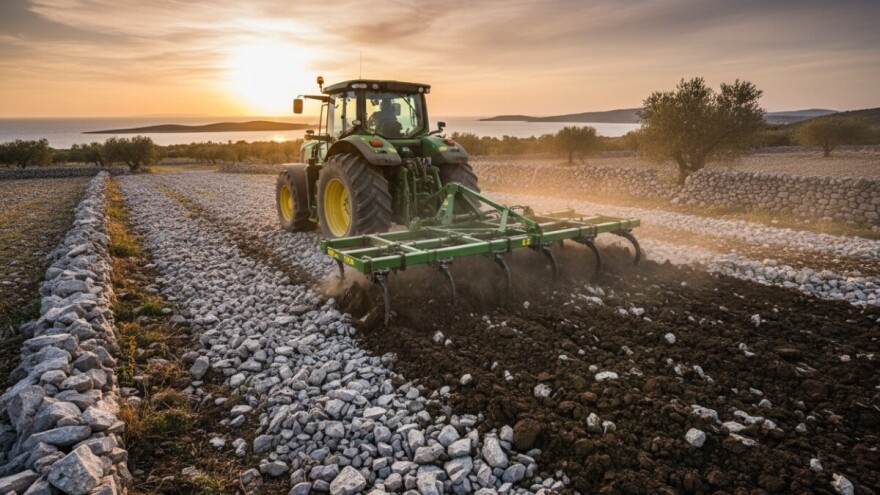 Ripanje, rigolanje i podizanje trajnih nasada u kršu