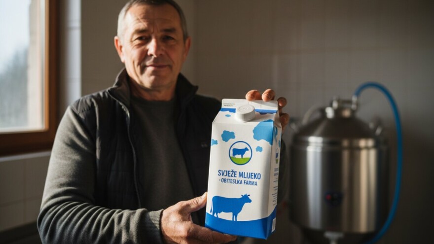 Rješenje za mljekare: punjenje mlijeka u "bag in box pakiranja"