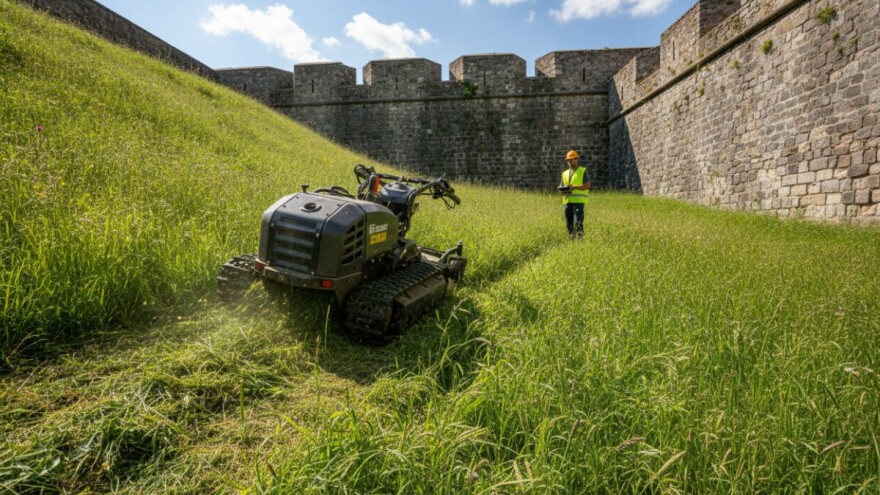 Robotska kosilica u Slavonskom Brodu