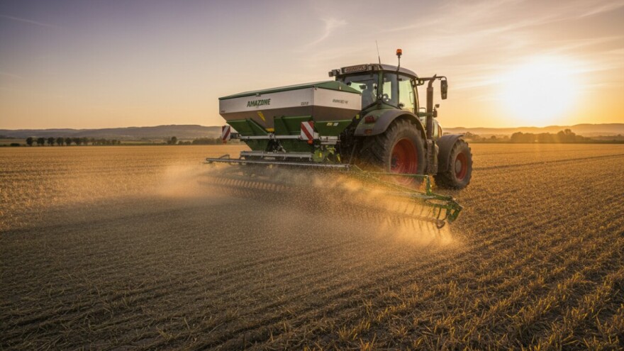 Robustan rasipač Amazone razbacuje do 21 metar!