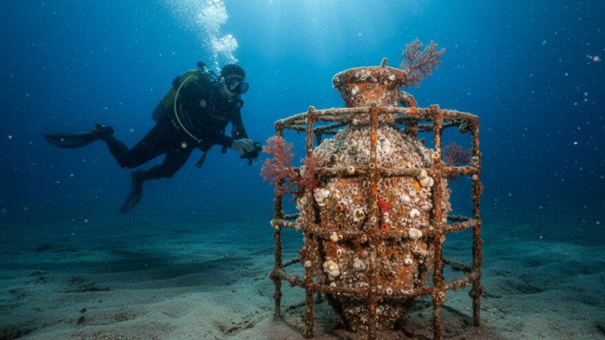 Roneći bocu po bocu vina odnose u morske podrume