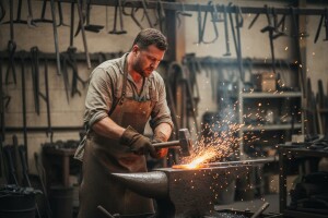 Ručno kuje motike i čini to bolje od tvornice