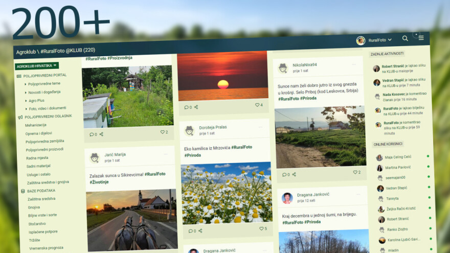 Više od 200 nominovanih fotografija u samo nekoliko dana RuralFoto konkursa