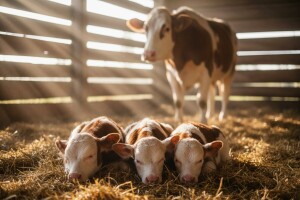 Ruža, Belja i Šaronja - atrakcija u štali Pavlovića