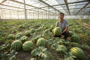 Sa jedne sadnice čak 131 lubenica!