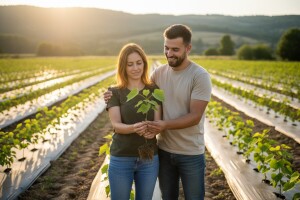 Sadnice paulovnije uspješno proizvodi bračni par Garić